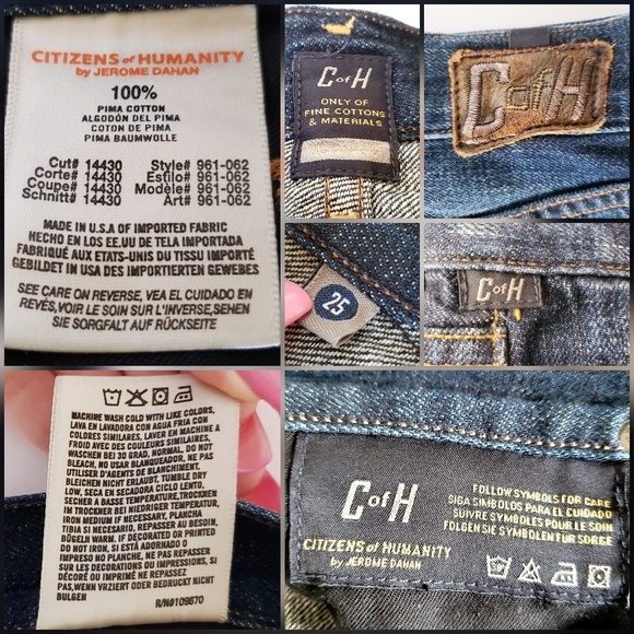 Citizens of Humanity High Waist Cutoff Shorts - Picture 3 of 8